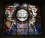 stained glass window